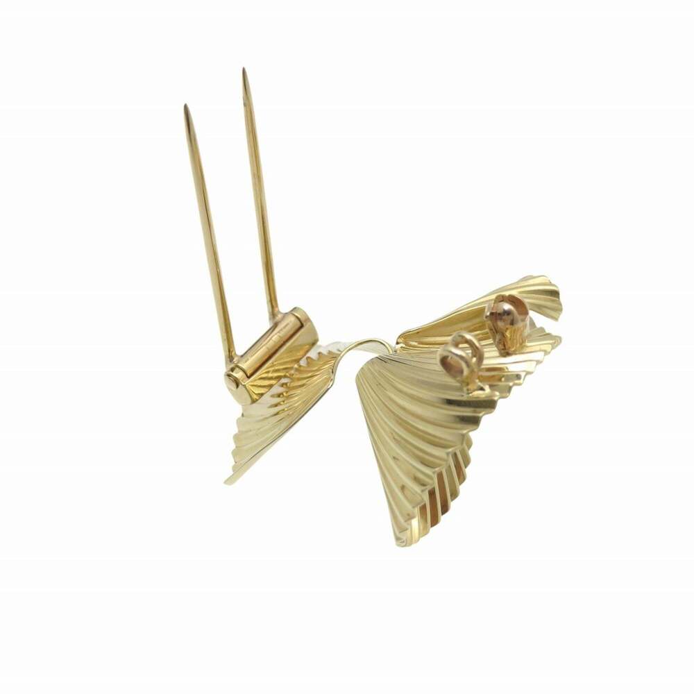 TIFFANY Authentic Gold Brooch - Picture 7 of 9